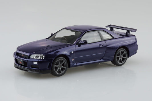 Nissan R34 GT-R Custom Wheel Model Kit - Midnight Purple