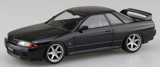 Nissan R32 GT-R Custom Wheel Model Kit - Black Pearl Metallic