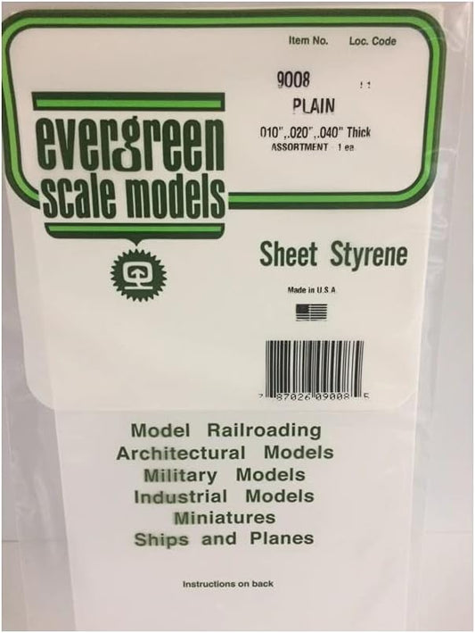 Polystyrene Sheet - 9008 Assortment Set