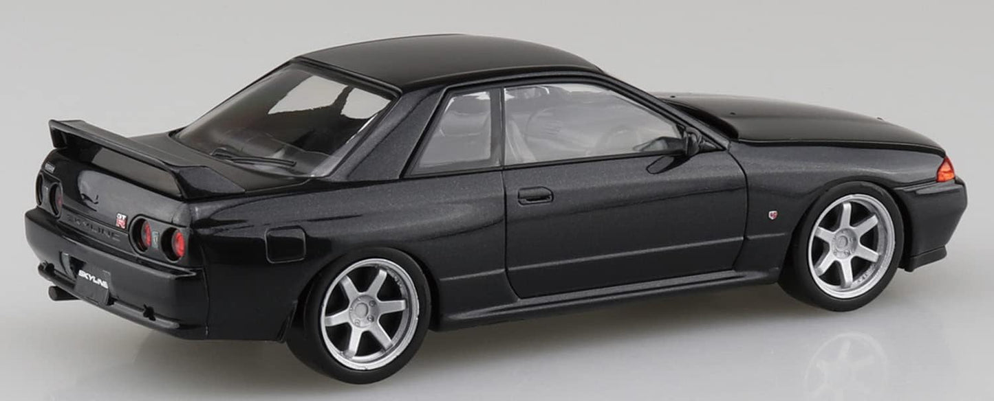 Nissan R32 GT-R Custom Wheel Model Kit - Black Pearl Metallic