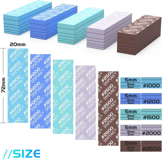 Dspiae - Sanding Sponge Set - SS-02