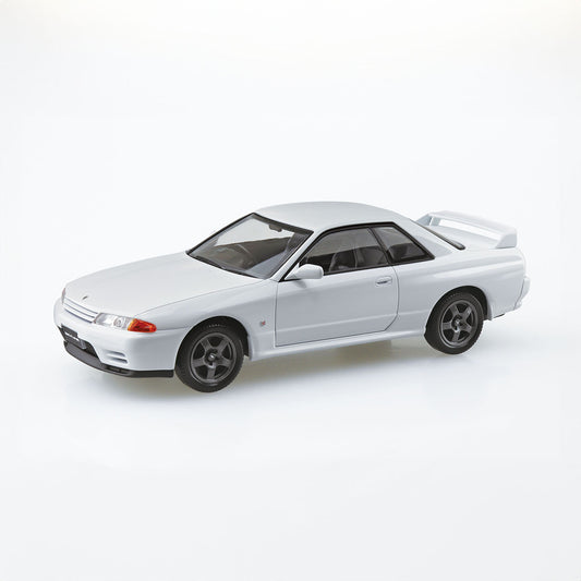 Nissan R32 GT-R Custom Wheel Model Kit - Crystal White