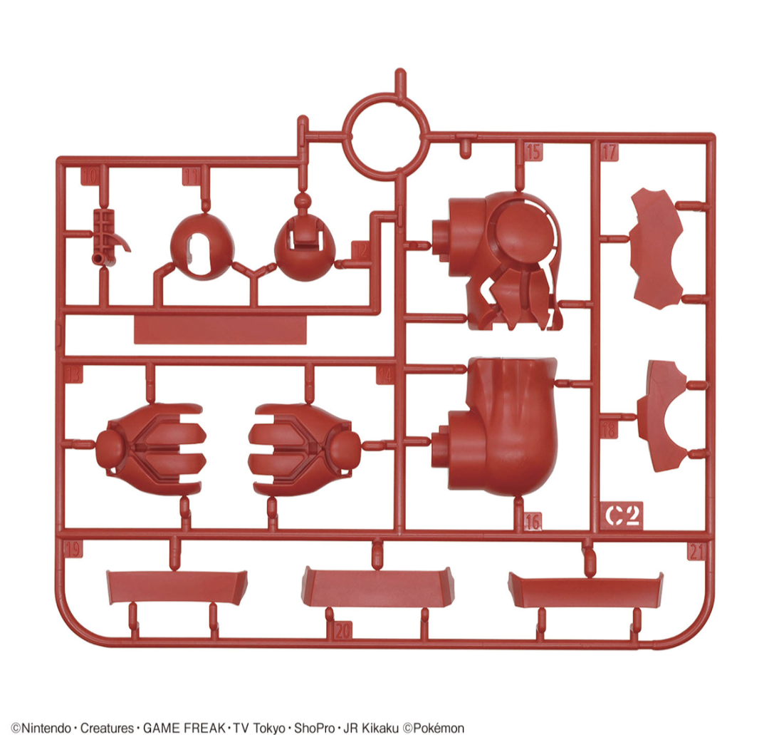 Groudon Model Kit