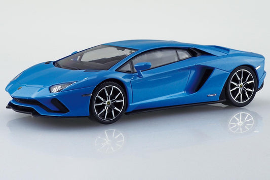 Lamborghini Aventador S Model Kit - Pearl Blue