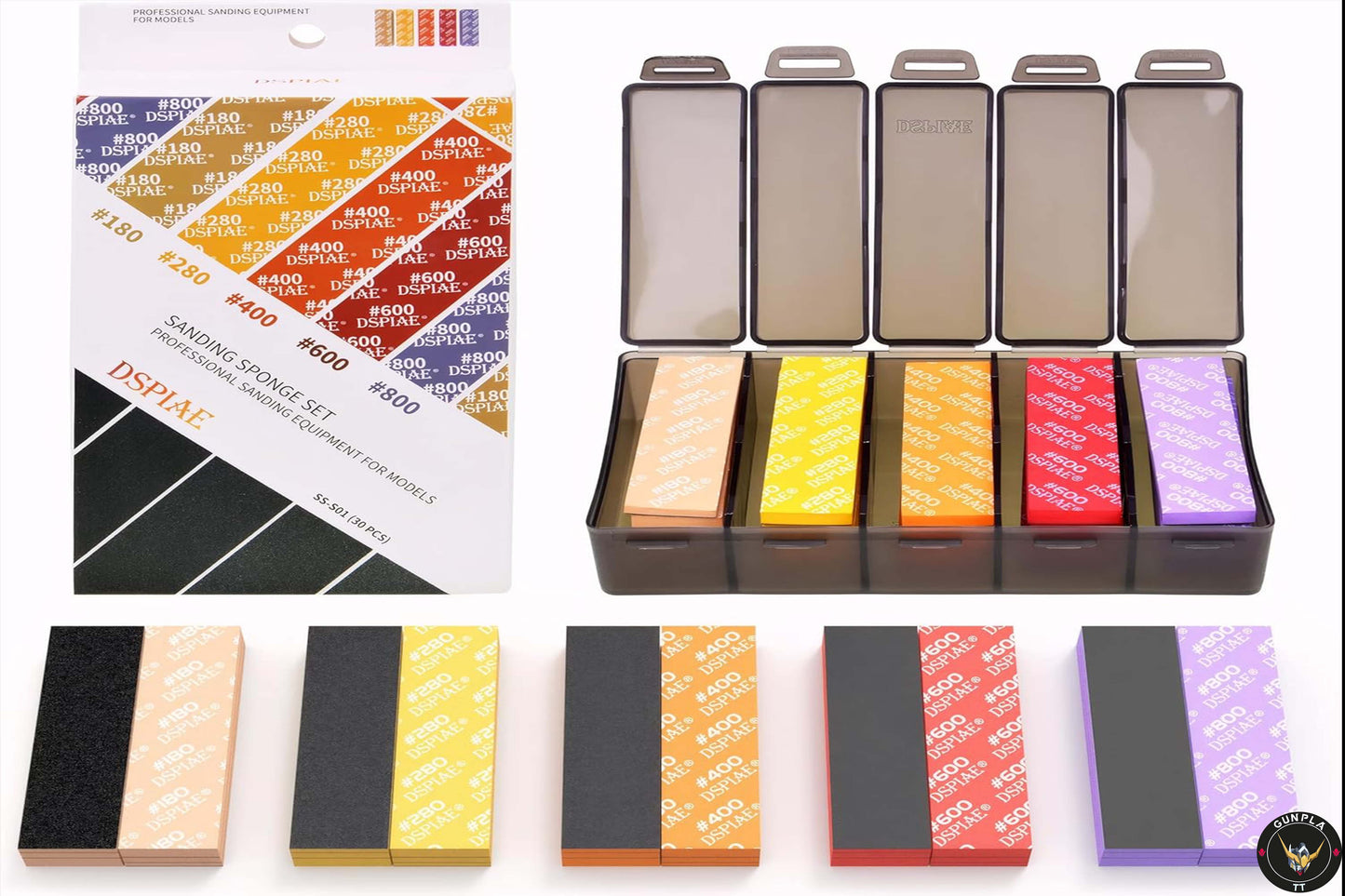 Dspiae - Sanding Sponge Set - SS-01