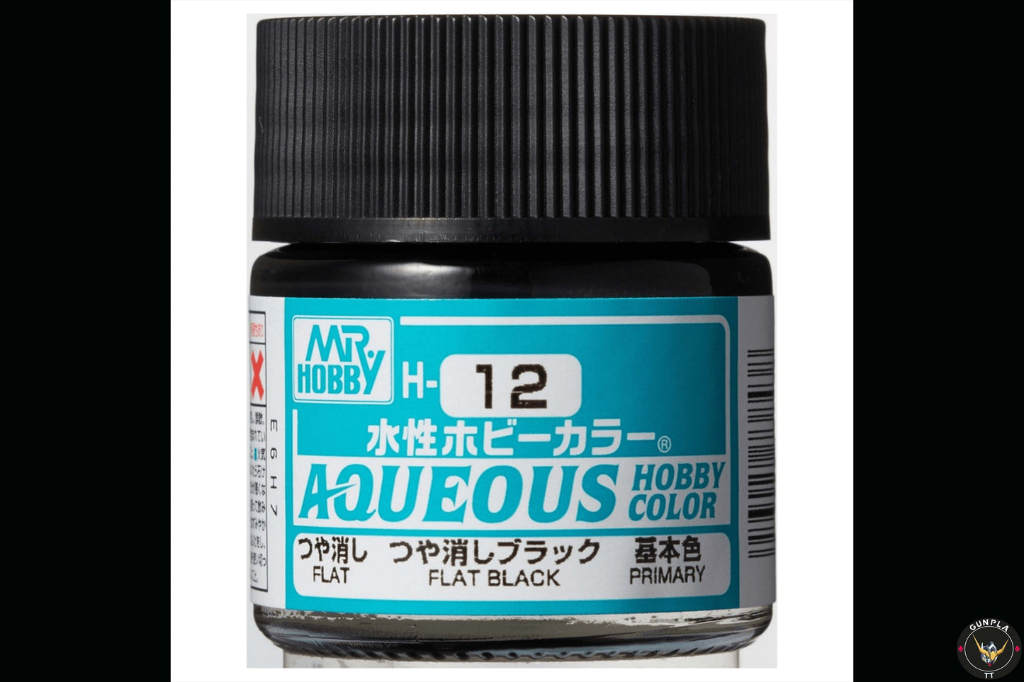 Mr Hobby - Aqueous Hobby Colour - H12 Flat Black