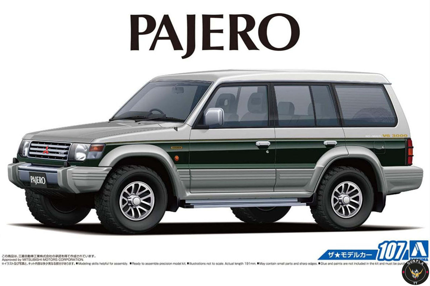 Mitsubishi V43W Pajero Super Exceed '91