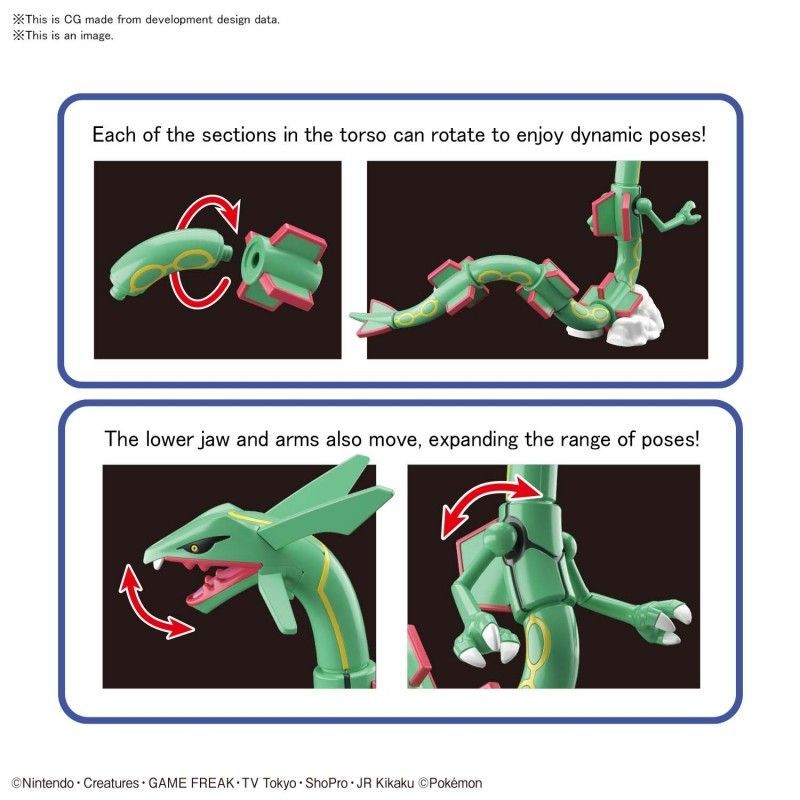 Rayquaza Model Kit