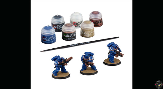 Warhammer 40K - Space marines - Infernus Marines + Paints