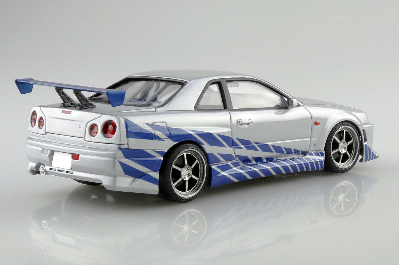 Nissan R34 GTR Model Kit - Fast & Furious