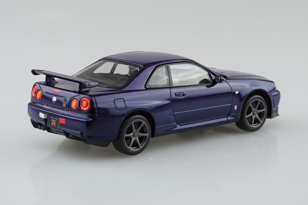 Nissan R34 GT-R Custom Wheel Model Kit - Midnight Purple