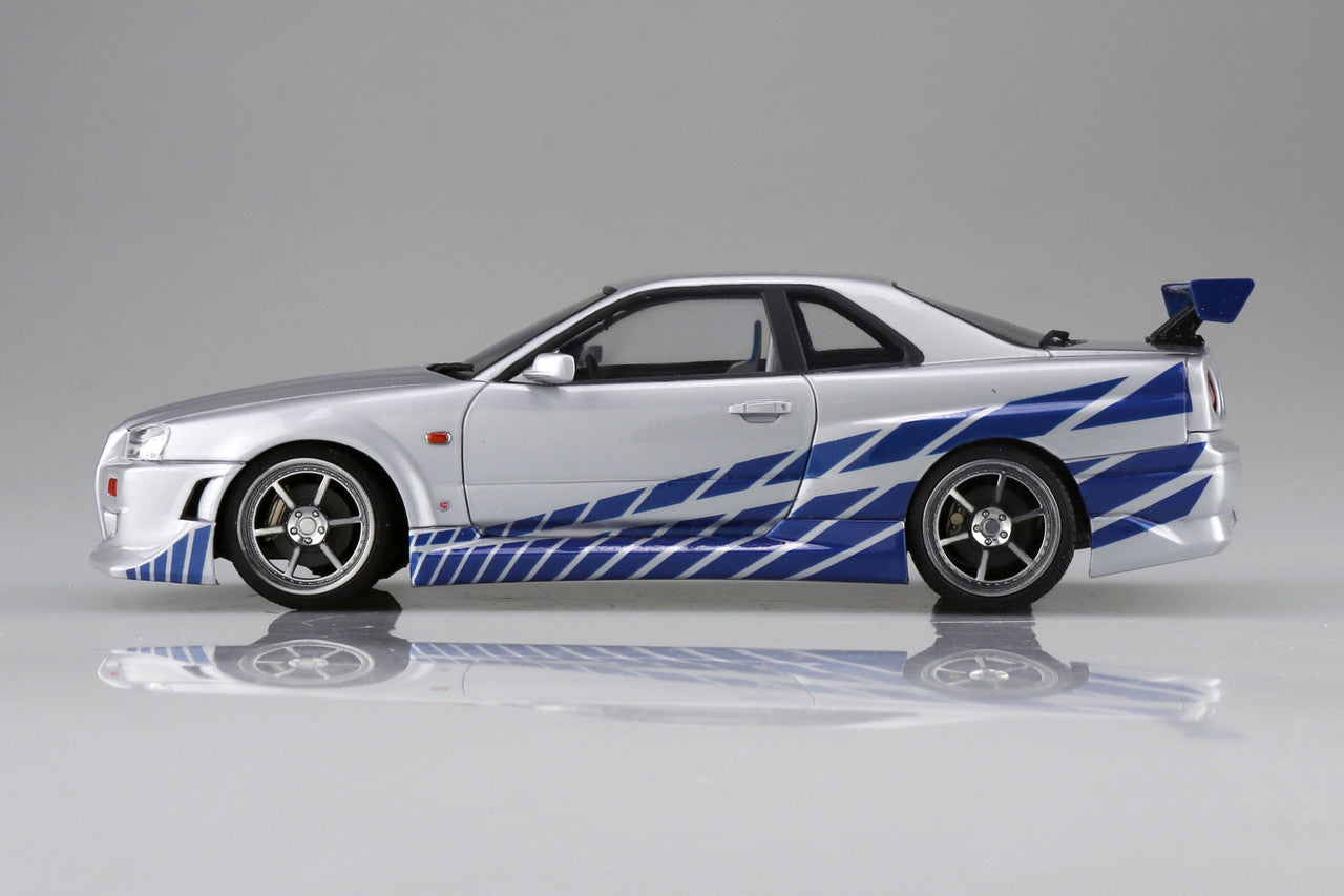 Nissan R34 GTR Model Kit - Fast & Furious