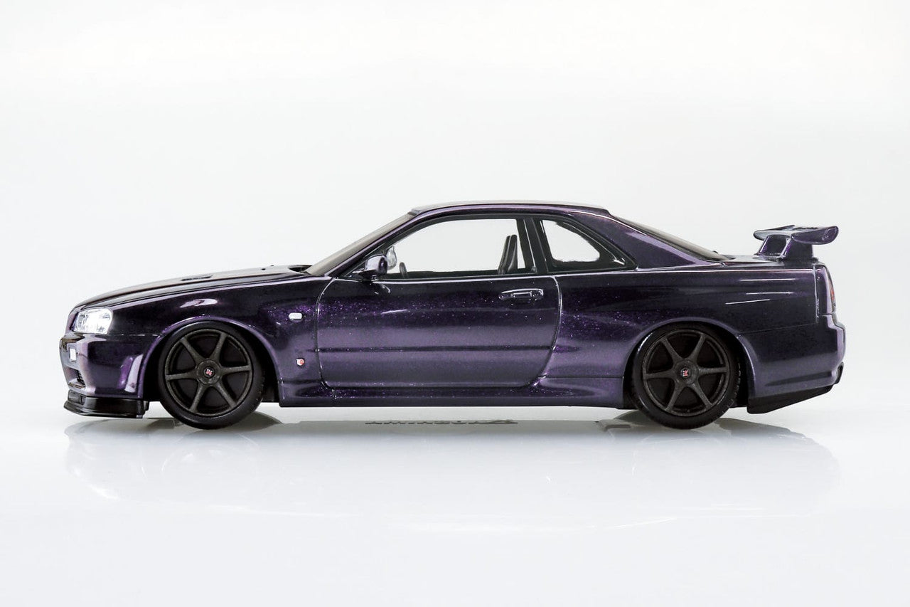 Nissan R34 GT-R Custom Wheel Model Kit - Midnight Purple