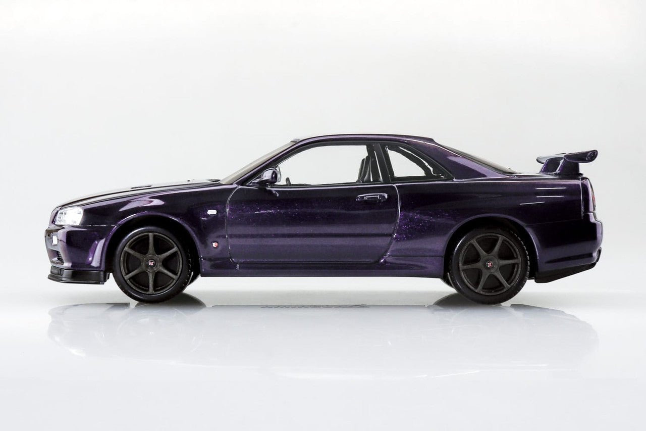 Nissan R34 GT-R Custom Wheel Model Kit - Midnight Purple