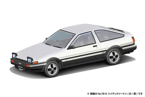 Toyota AE86 Sprinter Trueno  Model Kit - (High-Tech Two Tone)