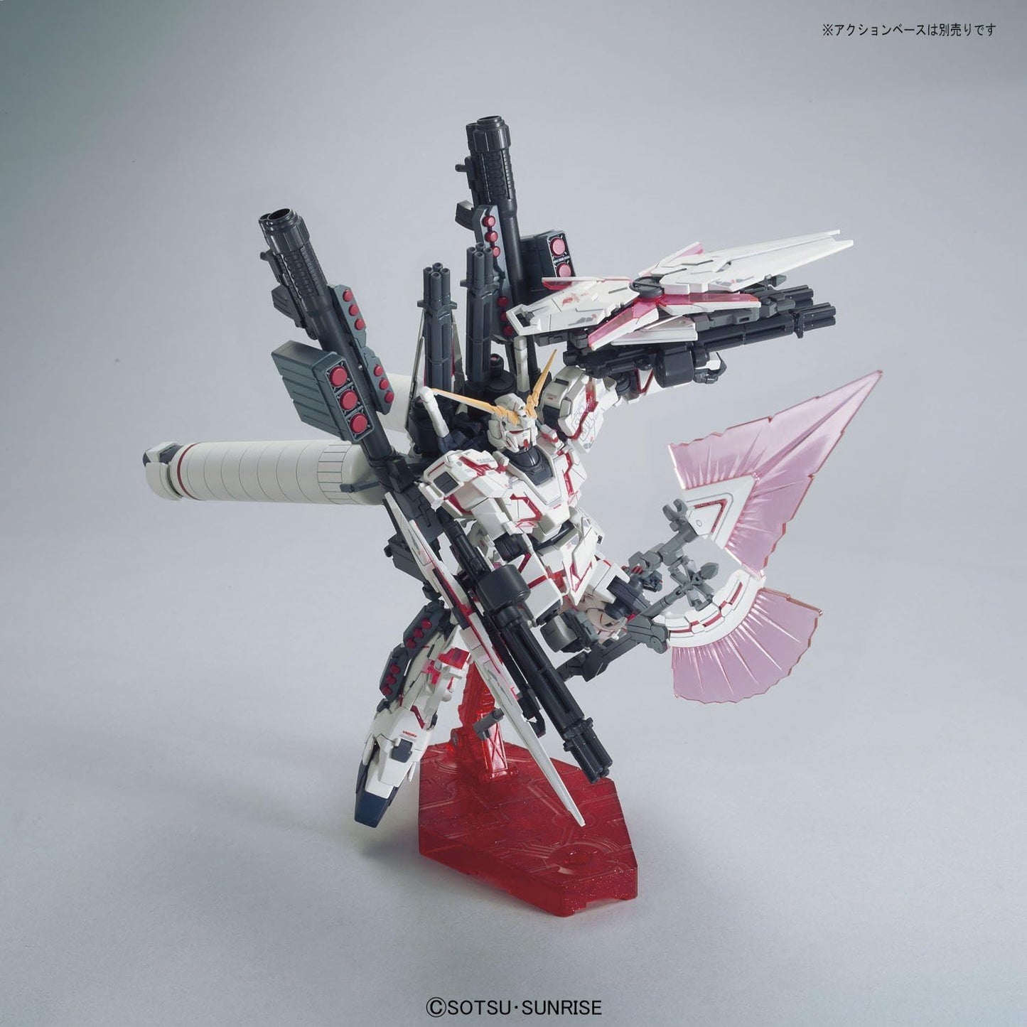 HG Full Armor Unicorn Gundam  (Destroy mode -RED)