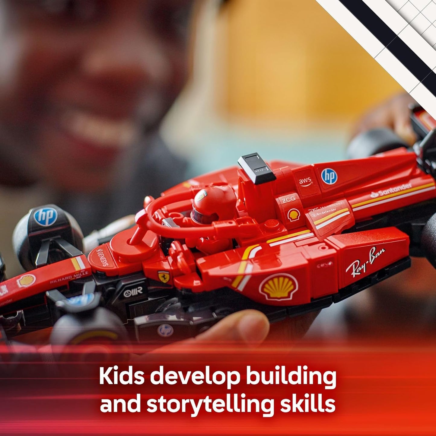 LEGO - Speed Champions: Ferrari SF-24 F1 Race Car - Model Kit