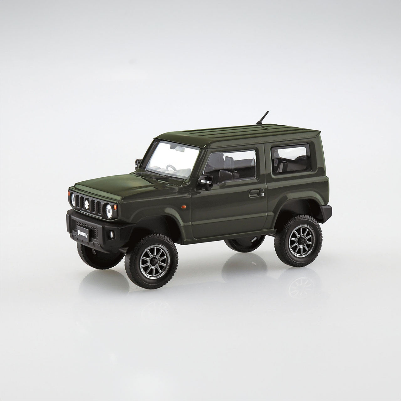 Suzuki Jimny Custom Wheel Model Kit - Jungle Green