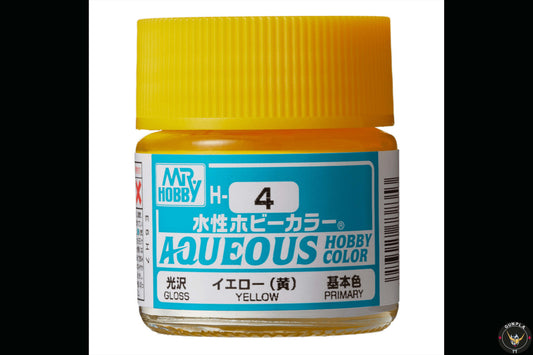 Mr Hobby - Aqueous Hobby Colour - H4 Gloss Yellow