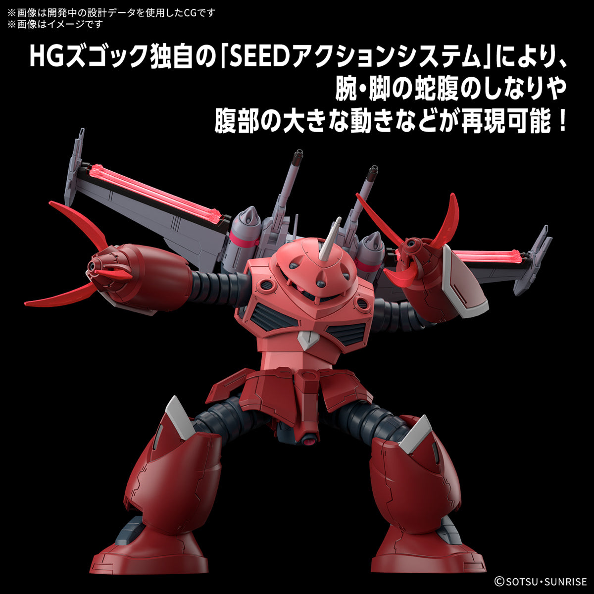 HG Z’GOK (SEED FREEDOM Ver.)