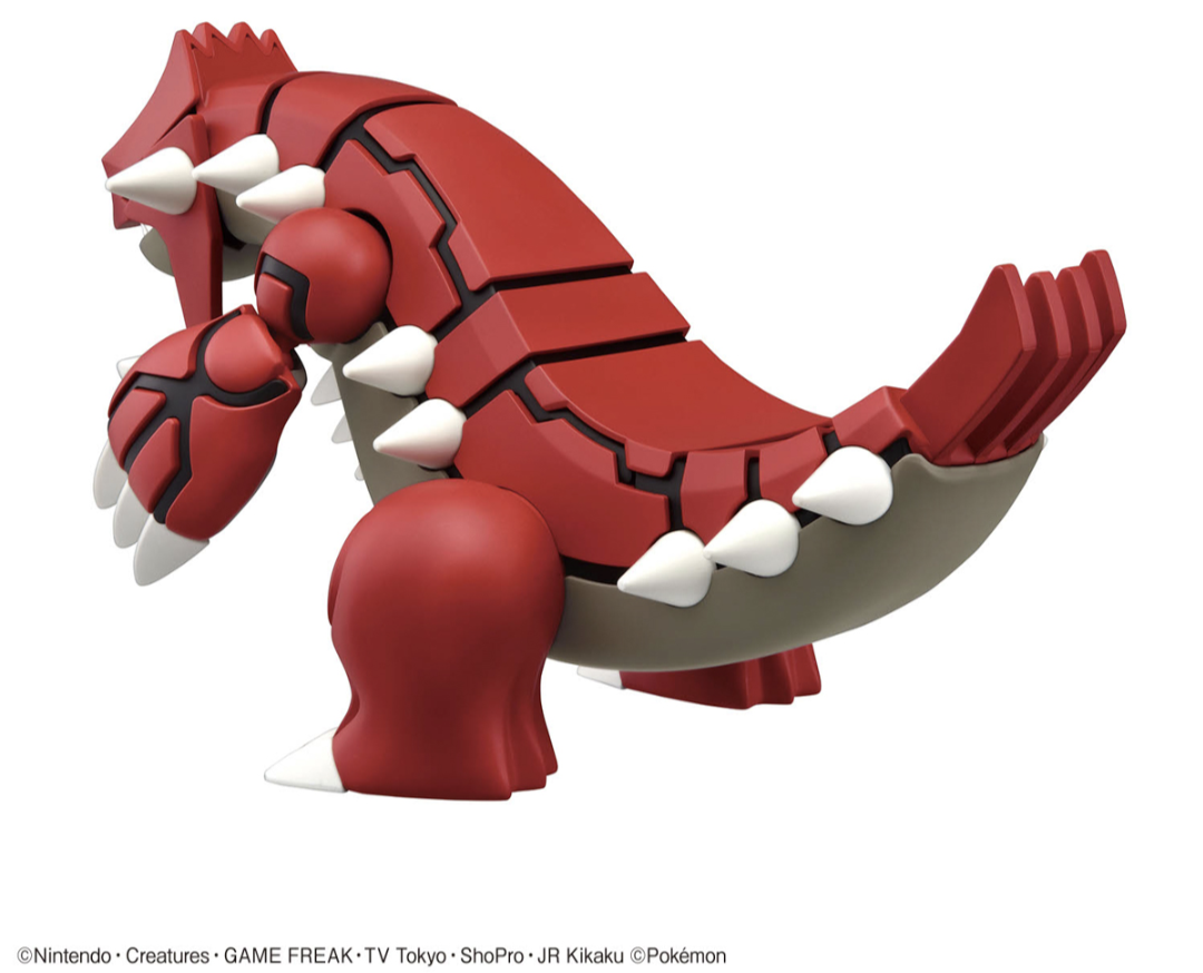 Groudon Model Kit