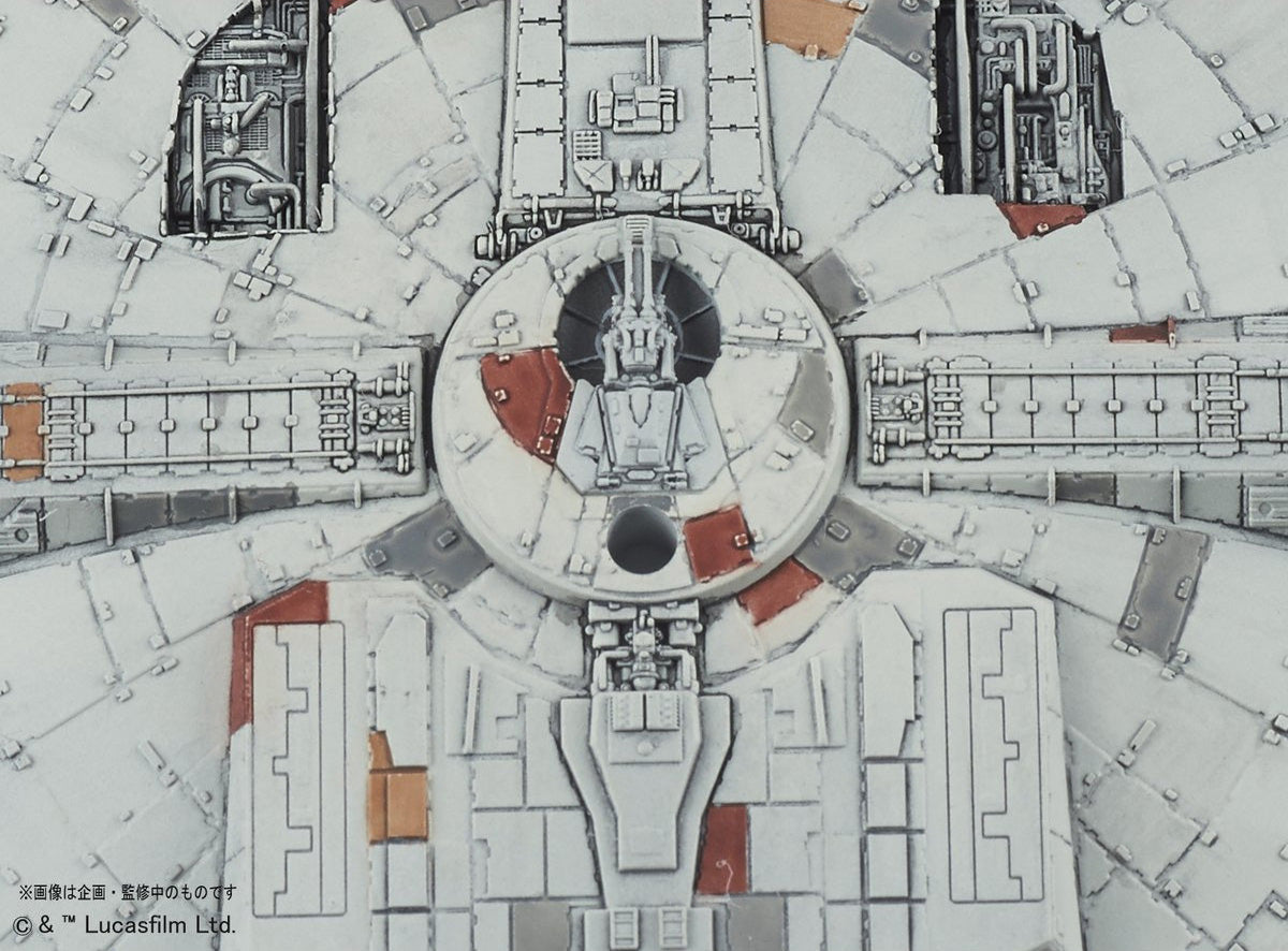 Star Wars: 015 Millennium Falcon (Empire Strikes Back Ver.) 1/350 Scale
