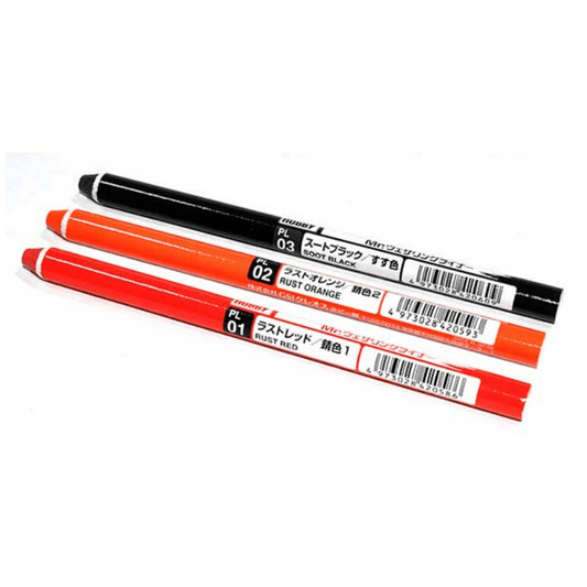 Mr. Hobby-  Mr. Weathering Liner Rust Color Set A