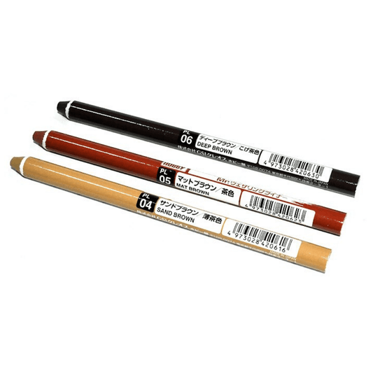 Mr. Hobby-  Mr. Weathering Liner Rust Color Set B