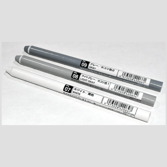 Mr. Hobby-  Mr. Weathering Liner Snow Color Set