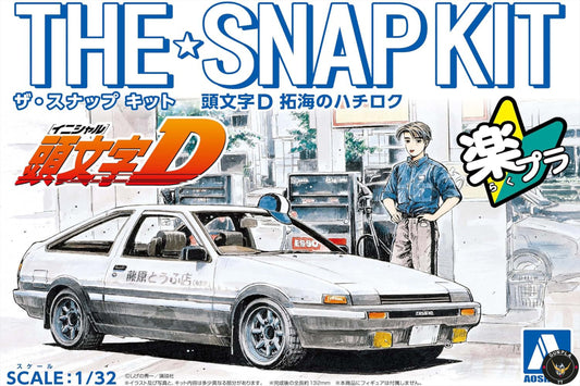 Initial D Takumi’s Hachiroku - Model Kit