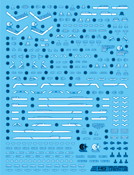 Delpi Decal - HG Lfrith UR