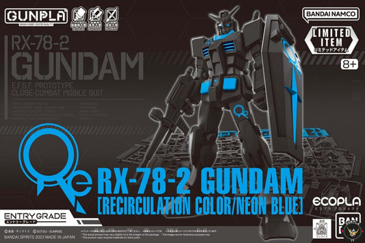 EG RX-78-2 GUNDAM [RECIRCULATION COLOR/NEON BLUE]