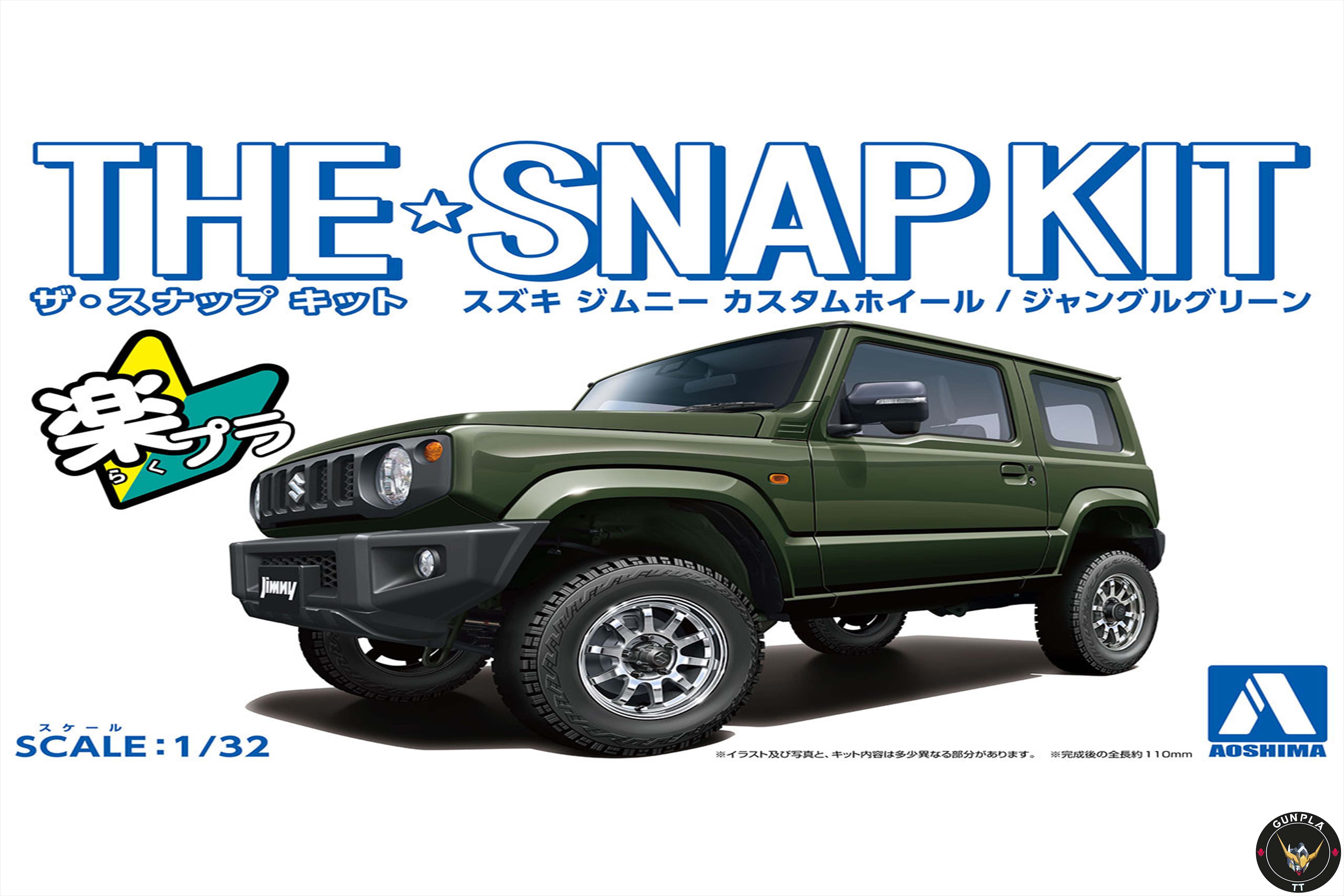 Suzuki Jimny Custom Wheel Model Kit - Jungle Green – Gunplatt