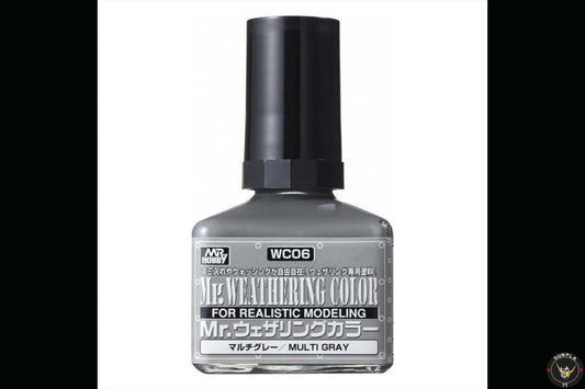Mr. Hobby-  Mr. Weathering Color Multi Gray