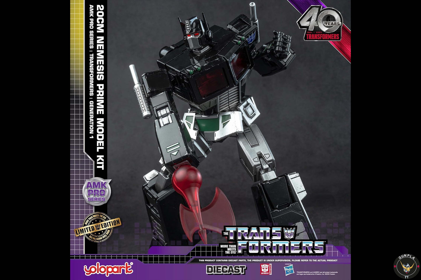 Transformers:  (G1) - Nemesis Prime Model Kit