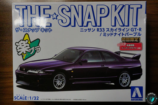 Nissan R33 GT-R Model Kit - Midnight Purple