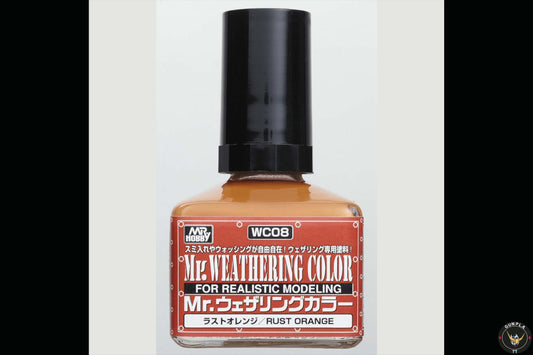 Mr. Hobby-  Mr. Weathering Color Rust Orange