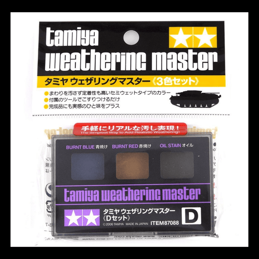 Tamiya-  Weathering Master D Set